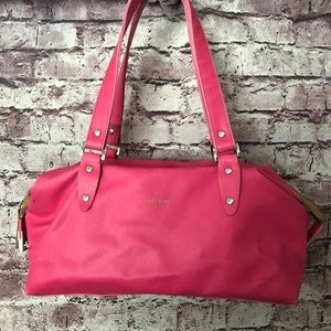 Matt & Nat hot pink vegan leather handbag